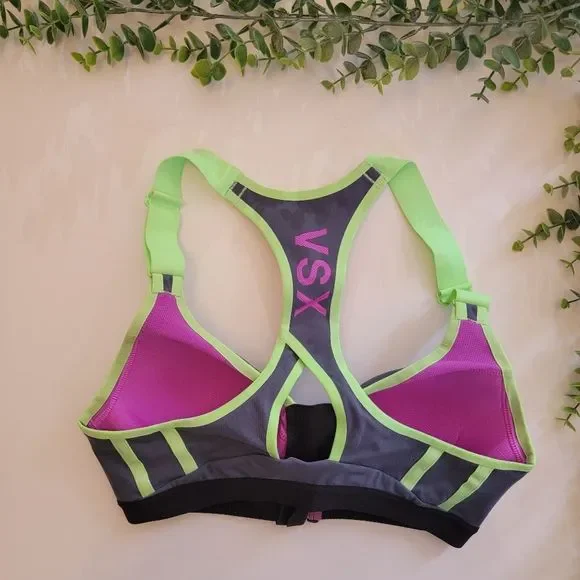 VSX Sport Front Zip Sports Bra - Picture 2 of 5